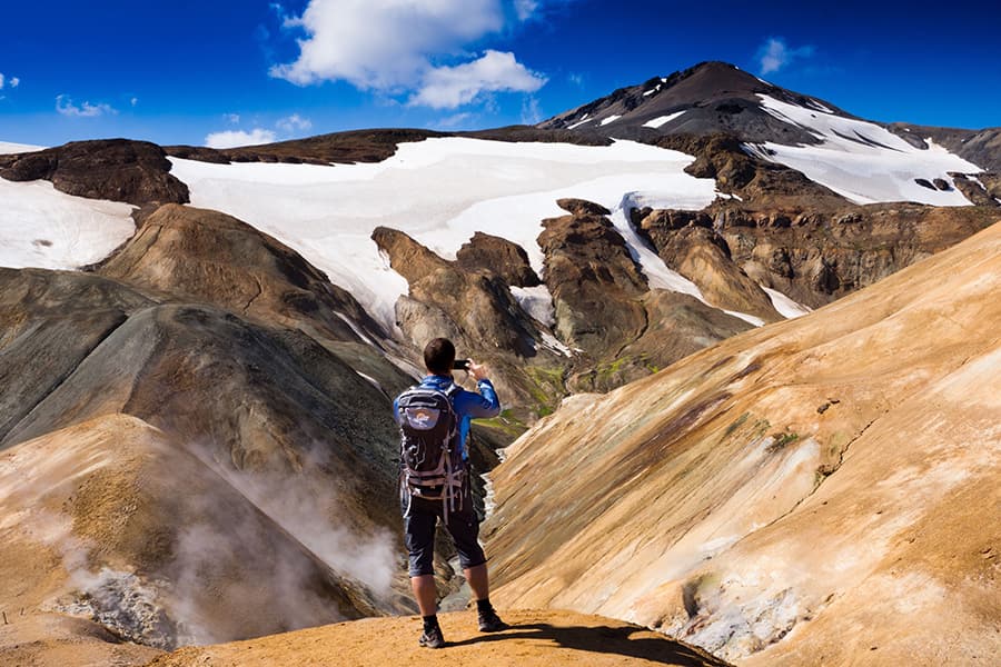 Hiking in Landmannalaugar